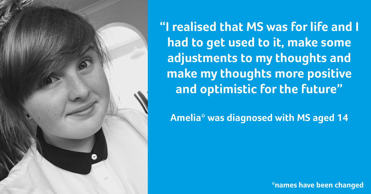 Childhood MS Amelia’s story MS Trust